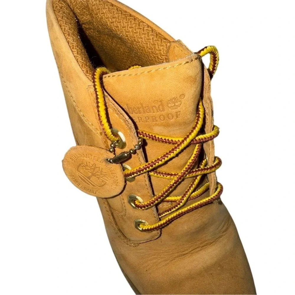 Timberland Kids‎ Chukka Boots Brown Waterproof Size 3.5 see pics for condition